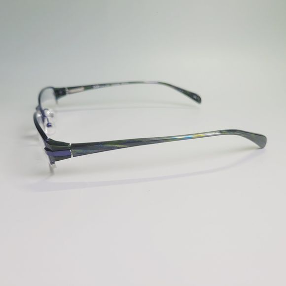 O&X New York OT-211U eyeglasses green blue full frame eyewear  52-19 135 C7 - Picture 9 of 13
